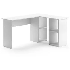 Bureau D'angle „Carlo“ Blanc Vicco