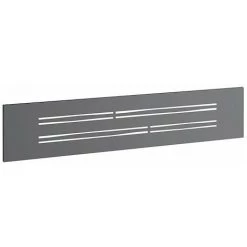 SANS MARQUE Voile De Fond Métal L 160 X H 30 Cm - Team Line - Anthracite - Maxiburo - Gris Anthracite