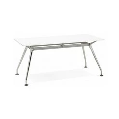 M-S Bureau Design 160x80x74 Cm Blanc - RENATO