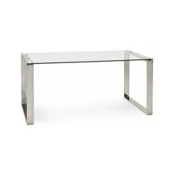 M-S Bureau 160x80x75 Cm En Verre