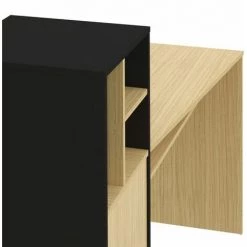 TEMAHOME - Bureau MITCH Chêne Clair Et Noir 8 TEMAHOME - Bureau MITCH Chêne Clair Et Noir -France Bureau Soldes 2022 59141409 3