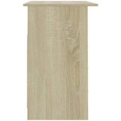 INLIFE Bureau Avec Tiroirs Chêne Sonoma 110x50x76 Cm Aggloméré - Brun 11 INLIFE Bureau Avec Tiroirs Chêne Sonoma 110x50x76 Cm Aggloméré - Brun -France Bureau Soldes 2022 59172653 5