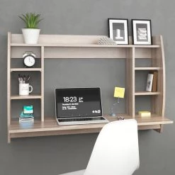 Bureau Mural "Max" Sonoma Avec Station De Recharge QI Vicco -France Bureau Soldes 2022 59234591 5