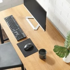 RED DECO Bureau DANNY Chêne Clair Médium MDF H75cm - Chêne Clair -France Bureau Soldes 2022 59252566 3