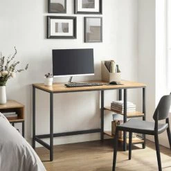 RED DECO Bureau DANNY Chêne Clair Médium MDF H75cm - Chêne Clair -France Bureau Soldes 2022 59252566 4