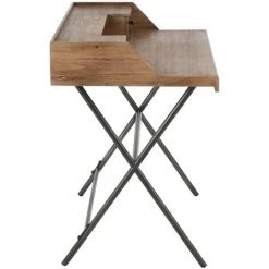 LES TENDANCES Bureau Secrétaire En Bois 2 Rangements Suzie L 104 Cm 9 LES TENDANCES Bureau Secrétaire En Bois 2 Rangements Suzie L 104 Cm -France Bureau Soldes 2022 59277989 3