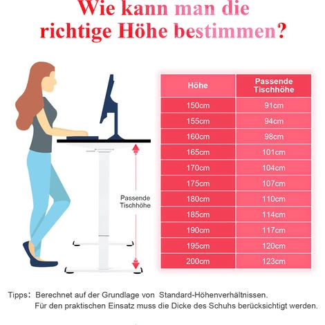 Devoko Cadre Bureau Réglable En Hauteur à 2 Moteurs, Cadre De Table Bureau Assis Debout, Panneau Avec 3 Claviers à Mémoire, Charge Maximale : 100 Kg Blanc 7 Devoko Cadre Bureau Réglable En Hauteur à 2 Moteurs, Cadre De Table Bureau Assis Debout, Panneau Avec 3 Claviers à Mémoire, Charge Maximale : 100 Kg Blanc – Image 5