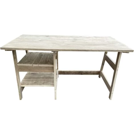Wood4you Desk Houston échafaudage Bois 190x74Dx75H 4 Wood4you Desk Houston échafaudage Bois 190x74Dx75H – Image 2