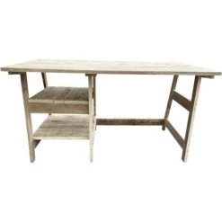 Wood4you Desk Houston échafaudage Bois 190x74Dx75H 9 Wood4you Desk Houston échafaudage Bois 190x74Dx75H -France Bureau Soldes 2022 59962486 3