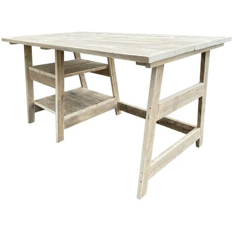 Wood4you Desk Houston échafaudage Bois 190x74Dx75H 7 Wood4you Desk Houston échafaudage Bois 190x74Dx75H – Image 5
