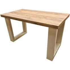 FALSE Wood4you Desk New England échafaudage Bois 150Lx74Px75H Blanc -France Bureau Soldes 2022 59962555 4