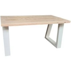 FALSE Wood4you Bureau Vancouver épicéa 200Lx76Px75H Blanc -France Bureau Soldes 2022 59962876 3