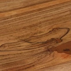 NOVA Bureau En Bois D'Acacia Solide 110x50x76 Cm -France Bureau Soldes 2022 59980634 3