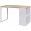NOVA Bureau De Bureau Moderne Avec étagères Latérales 120x60x75cm Différentes Couleurs Couleur : Chêne Et Blanc 1 NOVA Bureau De Bureau Moderne Avec étagères Latérales 120x60x75cm Différentes Couleurs Couleur : Chêne Et Blanc -France Bureau Soldes 2022 59981130 1