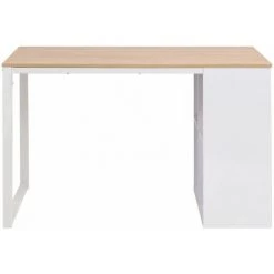 NOVA Bureau De Bureau Moderne Avec étagères Latérales 120x60x75cm Différentes Couleurs Couleur : Chêne Et Blanc 11 NOVA Bureau De Bureau Moderne Avec étagères Latérales 120x60x75cm Différentes Couleurs Couleur : Chêne Et Blanc -France Bureau Soldes 2022 59981130 5