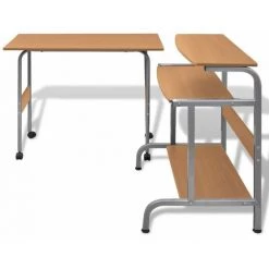 NOVA 2ème Table De Bureau PCSE Avec Conception De Conception Pondérée En étagère Amovible Diverses Couleurs Couleur : Marron 10 NOVA 2ème Table De Bureau PCSE Avec Conception De Conception Pondérée En étagère Amovible Diverses Couleurs Couleur : Marron -France Bureau Soldes 2022 59995404 4