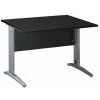 SANS MARQUE Bureau Droit Noir L 120 X P 80 Cm Piètement L Métal Aluminium - Montréal 2 - Maxiburo 1 SANS MARQUE Bureau Droit Noir L 120 X P 80 Cm Piètement L Métal Aluminium - Montréal 2 - Maxiburo -France Bureau Soldes 2022 60159816 1