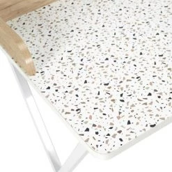 THE HOME DECO FACTORY Bureau En Métal Et MDF Terrazzo Rose 9 THE HOME DECO FACTORY Bureau En Métal Et MDF Terrazzo Rose -France Bureau Soldes 2022 60280113 4