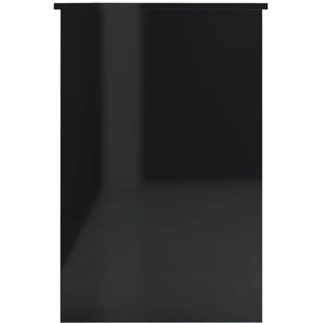 Topdeal Bureau Noir Brillant 100 X 50 X 76 Cm Aggloméré FF800556_FR 7 Topdeal Bureau Noir Brillant 100 X 50 X 76 Cm Aggloméré FF800556_FR – Image 5