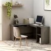 Topdeal Bureau D'angle Forme De L Gris Brillant 120x140x75cm Aggloméré FF800755_FR 1 Topdeal Bureau D'angle Forme De L Gris Brillant 120x140x75cm Aggloméré FF800755_FR -France Bureau Soldes 2022 60372282 1