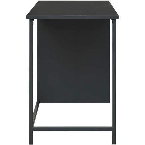 INLIFE Bureau Industriel Avec Tiroirs Anthracite 105x52x75 Cm Acier 6 INLIFE Bureau Industriel Avec Tiroirs Anthracite 105x52x75 Cm Acier – Image 4