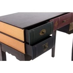 Bureau En Bois Coloris Marron Et Polyuréthane Motif Livre - Longueur 110 X Hauteur 90 X Profondeur 40 Cm -PEGANE- 8 Bureau En Bois Coloris Marron Et Polyuréthane Motif Livre - Longueur 110 X Hauteur 90 X Profondeur 40 Cm -PEGANE- -France Bureau Soldes 2022 60661954 3