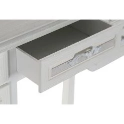 Bureau En MDF Coloris Blanc - Longueur 90 X Hauteur 78 X Profondeur 40 Cm -PEGANE- 8 Bureau En MDF Coloris Blanc - Longueur 90 X Hauteur 78 X Profondeur 40 Cm -PEGANE- -France Bureau Soldes 2022 60662406 3