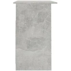 NOVA Bureau Avec 3 Tiroirs Et Compartiment Ouvert Dans La Porte PC En Bois Mobile Différentes Couleurs Couleur : Gris En Béton -France Bureau Soldes 2022 60805754 5