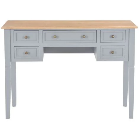 NOVA Table De Bureau PC Schrito Avec Des Tiroirs élégants Différentes Couleurs Couleur : Gris Naturel 5 NOVA Table De Bureau PC Schrito Avec Des Tiroirs élégants Différentes Couleurs Couleur : Gris Naturel – Image 3