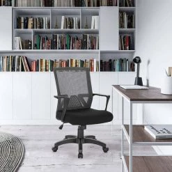 NOVA Bureau De Bureau De Bureau Informatique Bureau D'armes Avec Réseau Respirant Couleur : Gris -France Bureau Soldes 2022 60807184 2