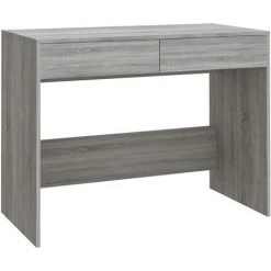 FIMEI Bureau Sonoma Gris 101x50x76,5 Cm Aggloméré -France Bureau Soldes 2022 60966296 2