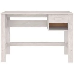 FIMEI Bureau Blanc 110x40x75 Cm Bois Massif De Pin 11 FIMEI Bureau Blanc 110x40x75 Cm Bois Massif De Pin -France Bureau Soldes 2022 60967534 5