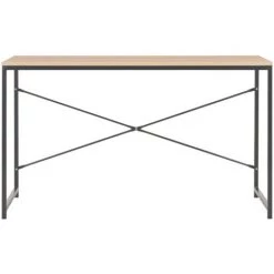 FIMEI Bureau D'ordinateur Noir Et Chêne 120 X 60 X 70 Cm -France Bureau Soldes 2022 60967605 3