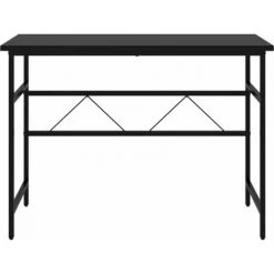 FIMEI Bureau D'ordinateur Noir 105x55x72 Cm MDF Et Métal 9 FIMEI Bureau D'ordinateur Noir 105x55x72 Cm MDF Et Métal -France Bureau Soldes 2022 60968704 3