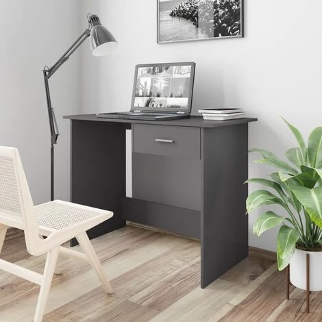 FIMEI Bureau Gris Brillant 100 X 50 X 76 Cm Aggloméré 3 FIMEI Bureau Gris Brillant 100 X 50 X 76 Cm Aggloméré