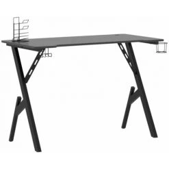 FIMEI Bureau De Jeu Avec Pieds En Forme De Y Noir 110x60x75 Cm -France Bureau Soldes 2022 60969929 2
