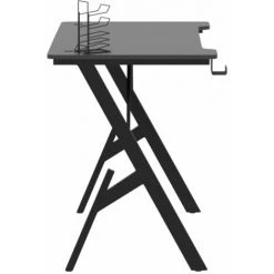 FIMEI Bureau De Jeu Avec Pieds En Forme De Y Noir 110x60x75 Cm -France Bureau Soldes 2022 60969929 4