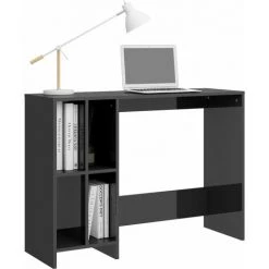 FIMEI Bureau D'ordinateur Portable Gris Brillant 102,5x35x75 Cm 9 FIMEI Bureau D'ordinateur Portable Gris Brillant 102,5x35x75 Cm -France Bureau Soldes 2022 60970958 3