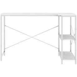 FIMEI Bureau D'ordinateur Blanc 110x72x70 Cm Aggloméré -France Bureau Soldes 2022 60971354 3