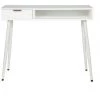 OSTARIA Bureau 1 Tiroir Bois Blanc - Blanc -France Bureau Soldes 2022 61177067 1