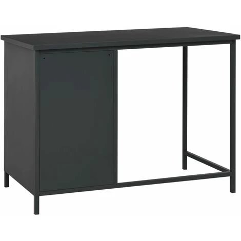 SUPERMARKET Bureau Industriel Avec Tiroirs 105x52x75 Cm Acier Anthracite 7 SUPERMARKET Bureau Industriel Avec Tiroirs 105x52x75 Cm Acier Anthracite – Image 5