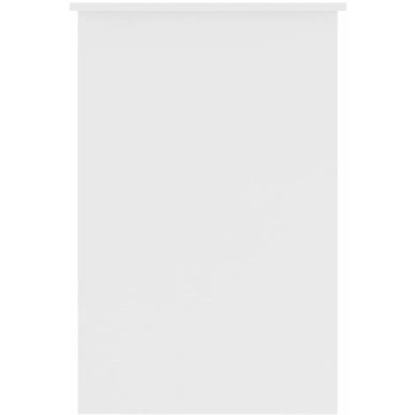 SUPERMARKET Bureau 100x50x76 Cm Aggloméré Blanc 7 SUPERMARKET Bureau 100x50x76 Cm Aggloméré Blanc – Image 5