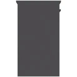 SUPERMARKET Bureau 90x45x76 Cm Aggloméré Gris -France Bureau Soldes 2022 61305888 5