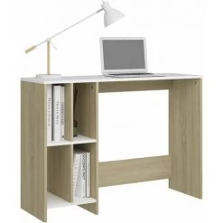 FIMEI Bureau D'ordinateur Portable 102,5x35x75 Cm Aggloméré -France Bureau Soldes 2022 61383199 3