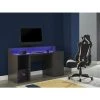 VENTE-UNIQUE.COM Bureau Gamer RYDER - Avec Rangements Et LEDs - MDF - Gris - Gris Anthracite 1 VENTE-UNIQUE.COM Bureau Gamer RYDER - Avec Rangements Et LEDs - MDF - Gris - Gris Anthracite -France Bureau Soldes 2022 63184227 1