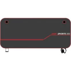 Soges Bureau De Jeu De 55 Pouces Avec Tapis De Souris Entièrement Recouvert, Soges Bureau De Joueur En Forme De M Avec Pieds De Style M, Poste De Travail Pour Ordinateur Avec Porte-gobelet, Crochet Pour Casque Et Boîte à Douilles, Noir YT-SF-1 - Noir Roug -France Bureau Soldes 2022 63440924 4