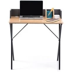 FLHF Bureau GLAM, Chêne 80X50X84 -France Bureau Soldes 2022 63479579 4