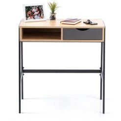 FLHF Bureau INS, Chêne 75X45X76 -France Bureau Soldes 2022 63479950 3