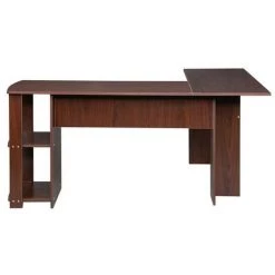 LYCXAMES Table De Bureau, Table D‘Ordinateur, Bureau D‘Angle En Forme De L, Bureau Informatique, Grand Bureau De Travail Pour Ordinateur Portable, Table D‘Etude Avec Deux Etagères De Rangement, Brun 10 LYCXAMES Table De Bureau, Table D‘Ordinateur, Bureau D‘Angle En Forme De L, Bureau Informatique, Grand Bureau De Travail Pour Ordinateur Portable, Table D‘Etude Avec Deux Etagères De Rangement, Brun -France Bureau Soldes 2022 63481940 4