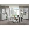 ALTOBUY MODIA - Bureau 200cm + Caisson H50cm + 4 Meubles De Rangements - Blanc -France Bureau Soldes 2022 63647143 1